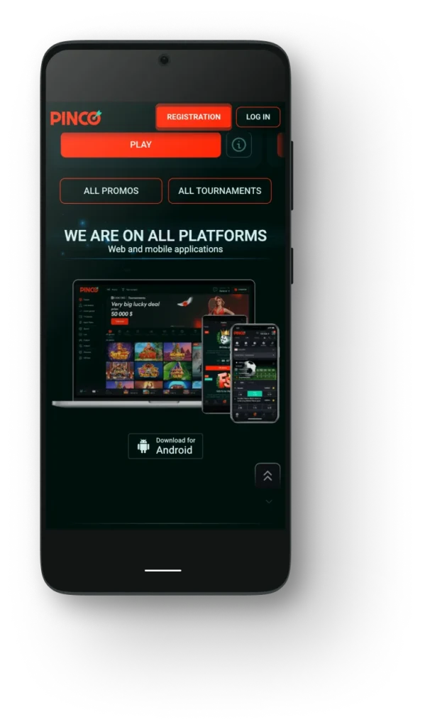 pinco casino on android and other platforms